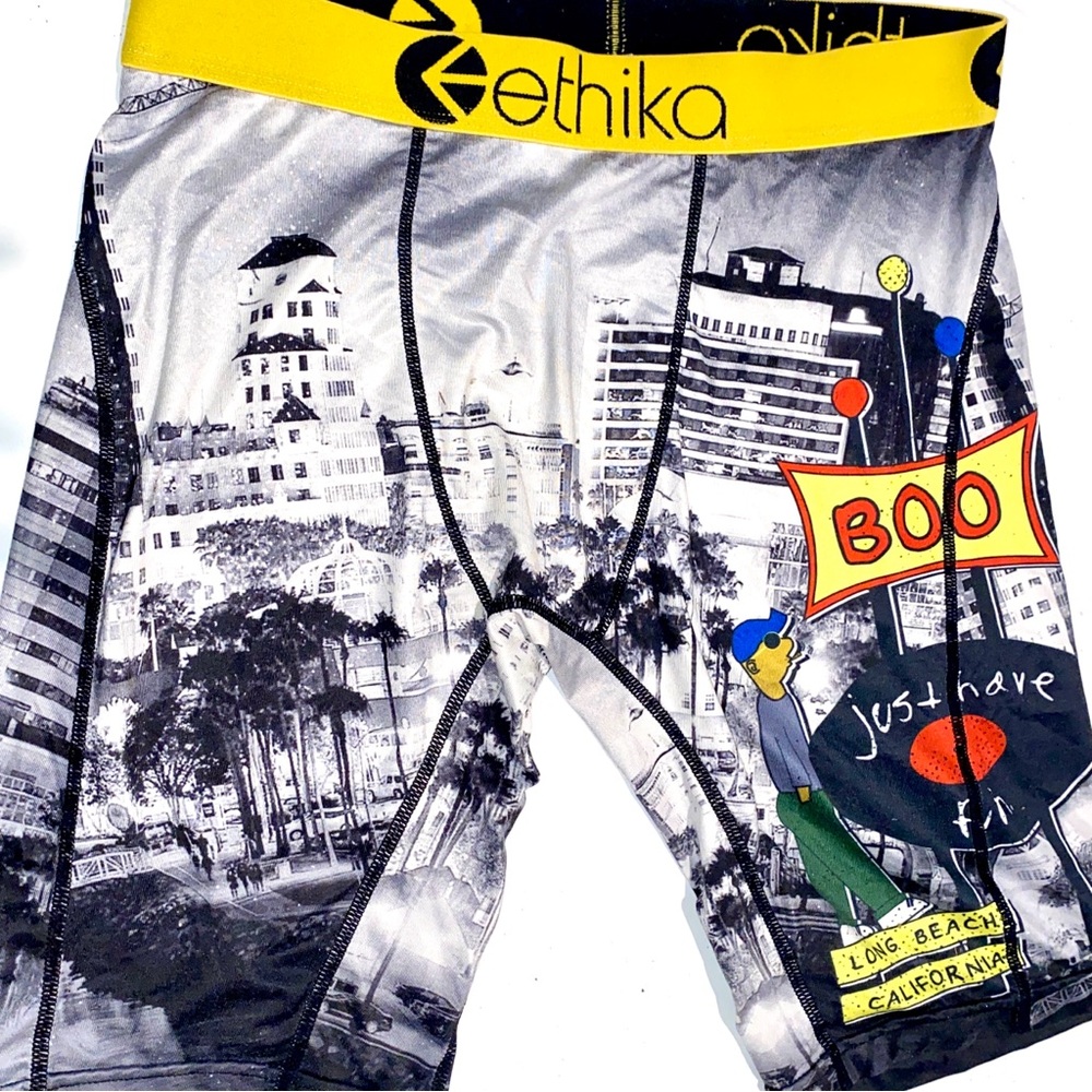 Men’s Ethika “BAY TO L. A. Boxer Briefs Staple Fit small